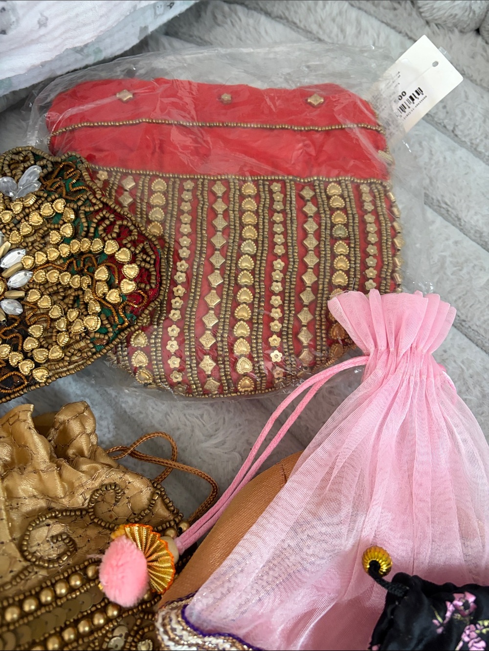 Embellished Indian Women's Pouches - Picture 8 of 9